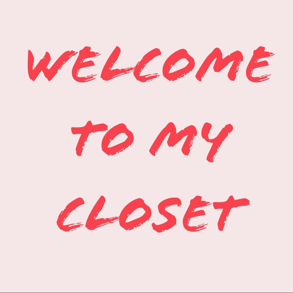 Welcome to my closet